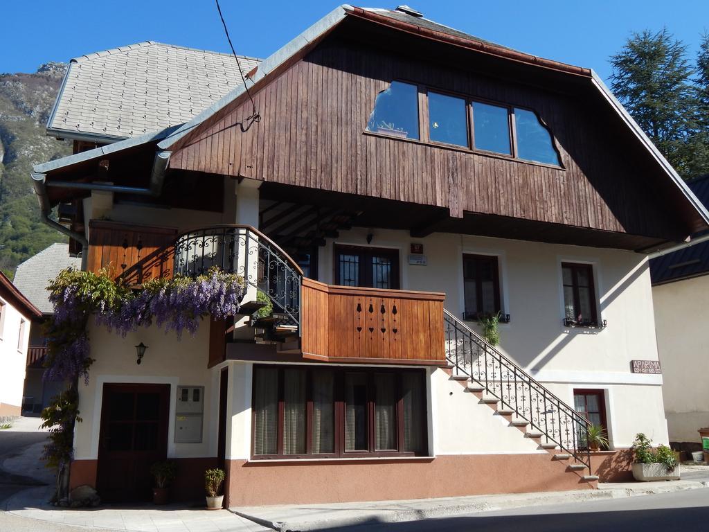 Апартаменты Apartma Boka Бовец Экстерьер фото